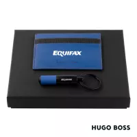 Hugo BossĀ® Matrix Card Holder/Gear Matrix Key Ring