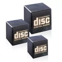 Marble Cube Award - Black