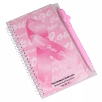 Pink Ribbon Notebook