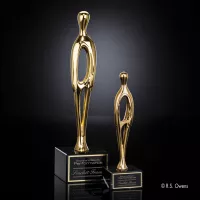Contemporary Award on Marble