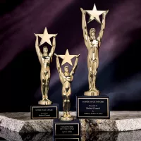 Star Achievement Award on Marble