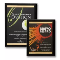 Brass Channel Plaque