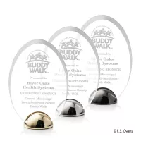Janus Hemisphere Award - Laser Engraved
