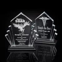 Flash Award - Acrylic/Black
