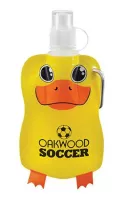 12 oz. Paws N Claws® Flat Bottle