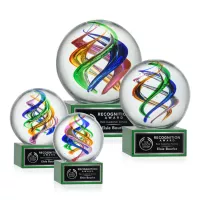 Galileo Award on Hancock Base - Green