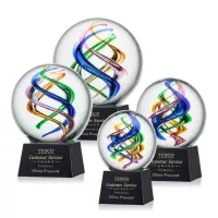 Galileo Award on Robson Base - Black