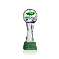 Aquarius Award on Grafton Base - Green