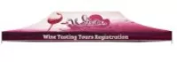 20ft x 10ft Aluminum Canopy [Top Only] w/ Full Color Imprint