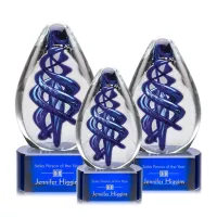 Expedia Award on Paragon Base - Blue