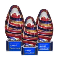 Zenith Award on Paragon Base - Blue