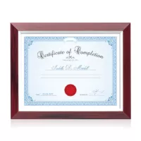 Buland Certificate Frame