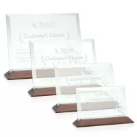 Embassy Award - Jade/Walnut (Horiz)