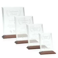 Embassy Award - Jade/Walnut (Vert)