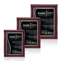 Oakleigh/Nobleton Plaque - Rosewood Finish