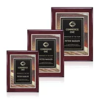 Oakleigh/Albina Plaque - Rosewood Finish