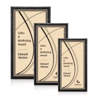Baltimore/Everett Plaque - Gold/Tall