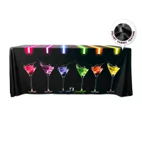 8' Dye-Sub Velvet Table Cover