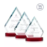 Apex Award on Alberton Base - Red
