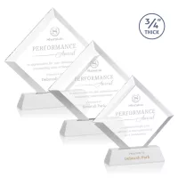 Belaire Award on Newhaven Base - White