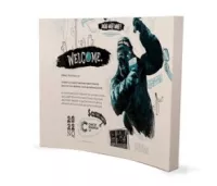 10ft Curve Velcro Fabric Pop Up Display