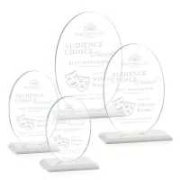 Austin Award (Vert) - White