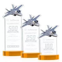 Top Gun Award on Alberton Base - Amber
