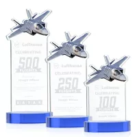 Top Gun Award on Alberton Base - Sky Blue