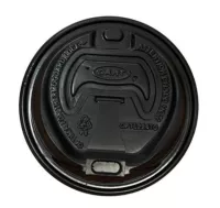 Insulated Paper Cup Lid, Black