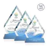 Apex VividPrint™ Award on Newhaven Base - Sky Blue