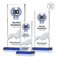 Poole VividPrint™ Award - Blue