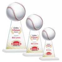 Edenwood Baseball VividPrint™ Award - White
