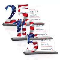 Hazelton VividPrint™ Award - Black