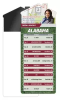 Magna-Card House Shape Magnet Football Schedules (3.5x9)