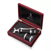 Parkwood Corkscrew/Bottle Stopper Set