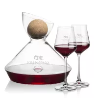 Woodbury Carafe w/Cork Stopper & Bretton Wine