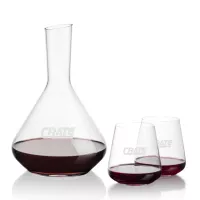 Terrassa Carafe & Breckland Stemless Wine