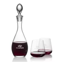 Malvern Decanter & Breckland Stemless Wine