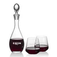 Malvern Decanter & Cannes Stemless Wine