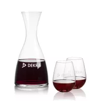 Barham Carafe & Edderton Stemless Wine