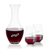 Oldham Carafe & Oldham Stemless Wine