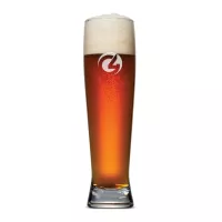 Dungeness Beer Glass - Deep Etch
