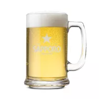 Clarion Beer Stein - Deep Etch