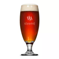 Rondeau Footed Pilsner - Deep Etch