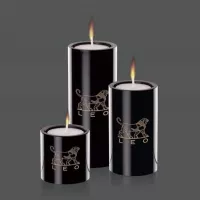 Tissol Candleholders - Black (Set of 3)