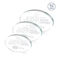 Baldus Oval Award - Clear