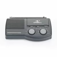 Tony Retro Pop-Up Clock/Radio - Black