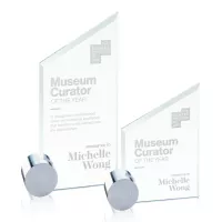 Cooper Award - Jade/Chrome Circle