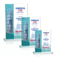 Composite Vertical VividPrint™ Award - Teal