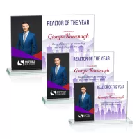Composite Horizontal VividPrint™ Award - Black